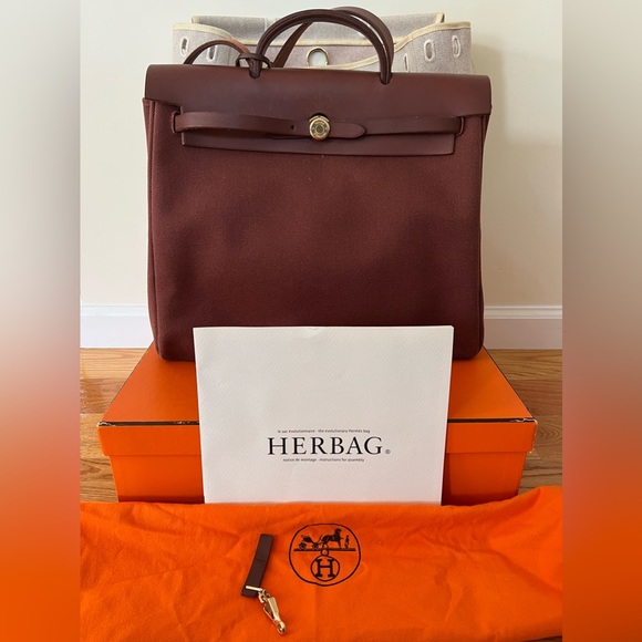 Hermes Handbags - Vintage Hermes Herbag